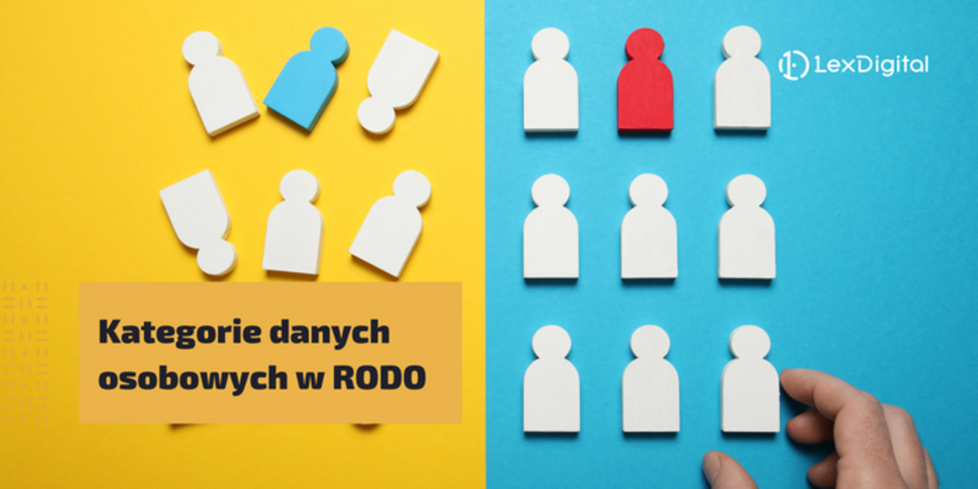 Kategorie danych osobowych w&nbsp;RODO