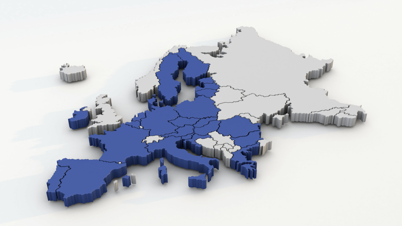 mapa unii europejskiej