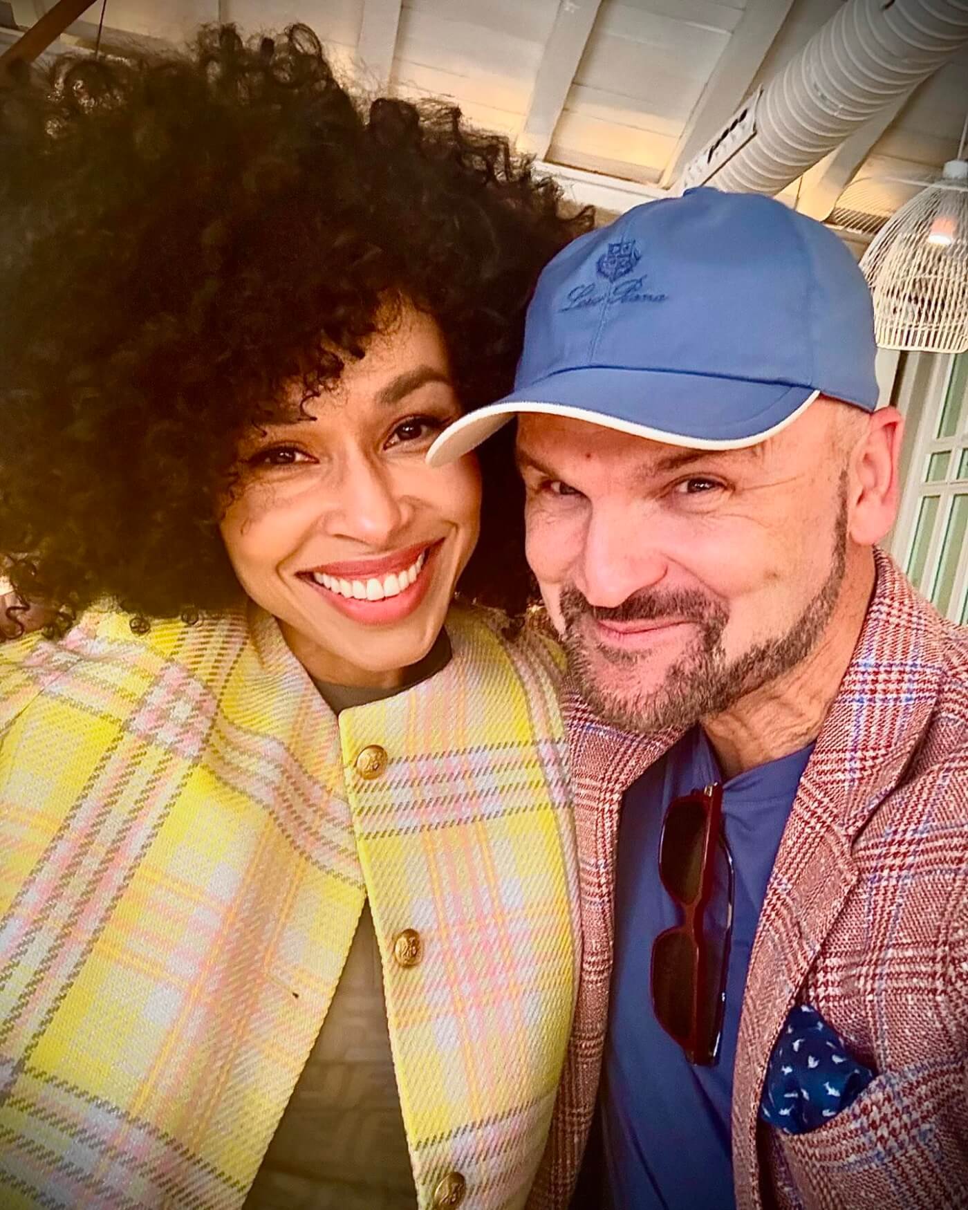 Rafał Brzoska i Omenaa Mensah. Źr&oacute;dło: facebook Rafała Brzoski.