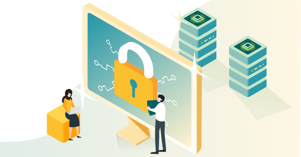 grafika cyberbezpieczeństwo